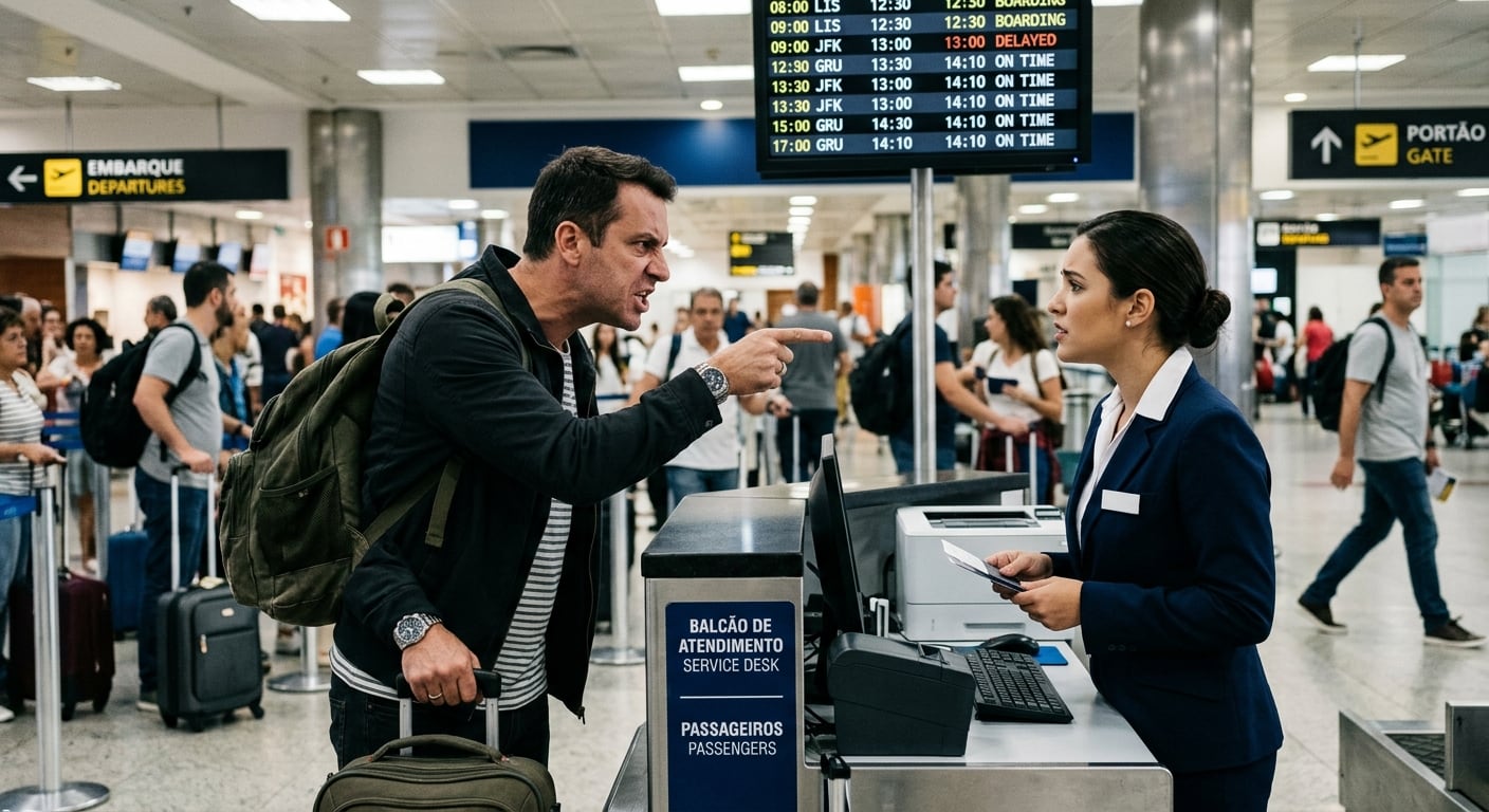 Nova regra para passageiros indisciplinados pode virar crime, além de multa