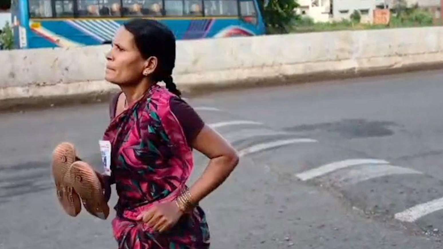 Ramabai Ranveer venceu a corrida aos 47 anos