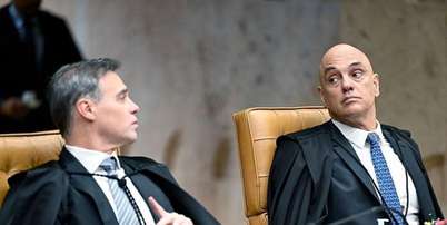 Mendonça e Moraes são pivôs da crise sem precedentes no Supremo Foto: Getty Images / BBC News Brasil