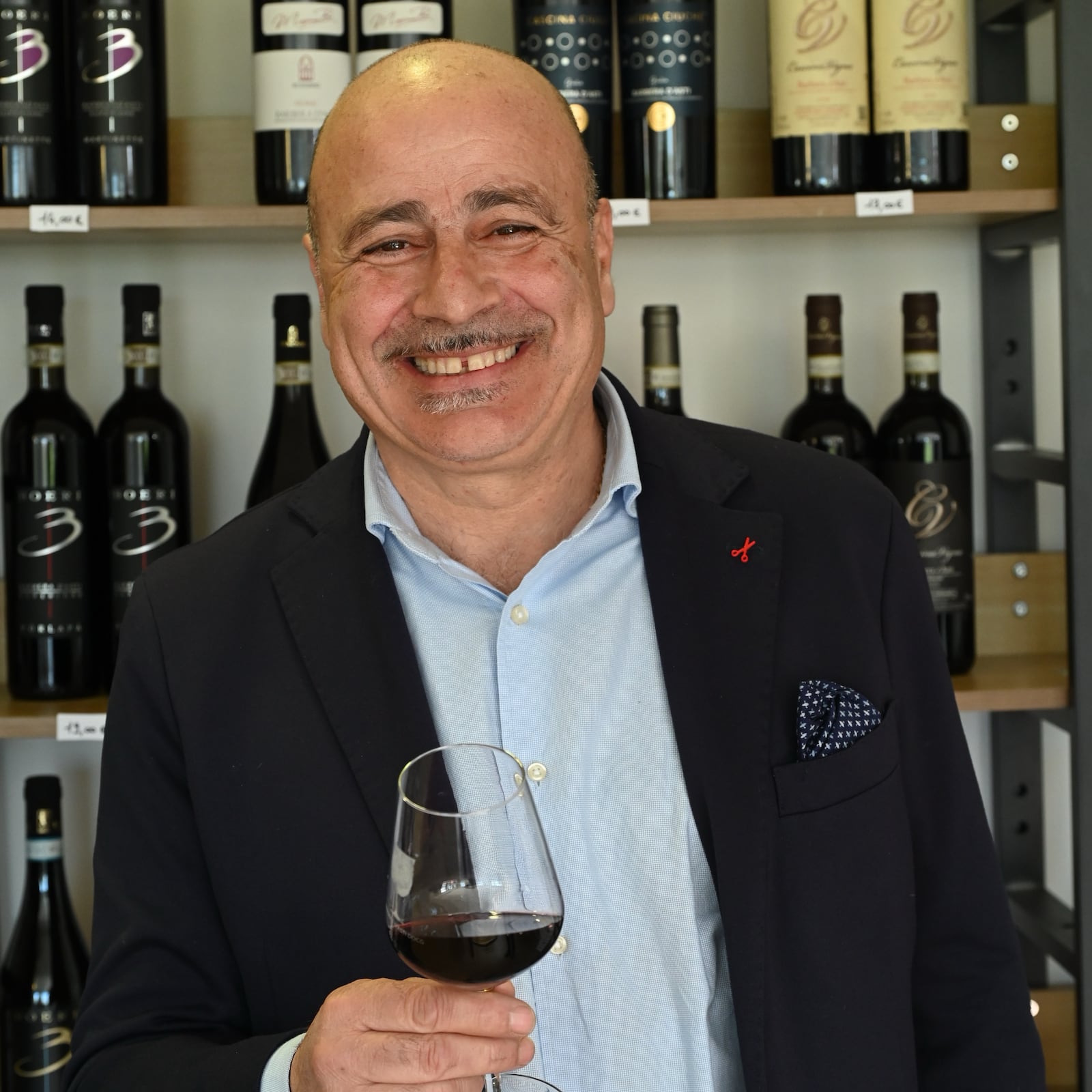 Filippo Mobrici, presidente do Consorzio Barbera d'Asti e Vini del Monferrato Cedida pelo Consorzio Barbera D'Asti