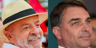 Lula e Flávio aparecem à frente da pesquisa de intenção de voto Foto: Ricardo Stuckert/Raul Spinassé