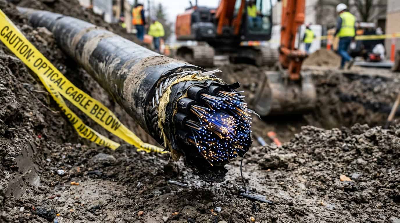 Corte acidental de cabo de fibra óptica provoca caos aéreo e desvia 165 voos nos Estados Unidos