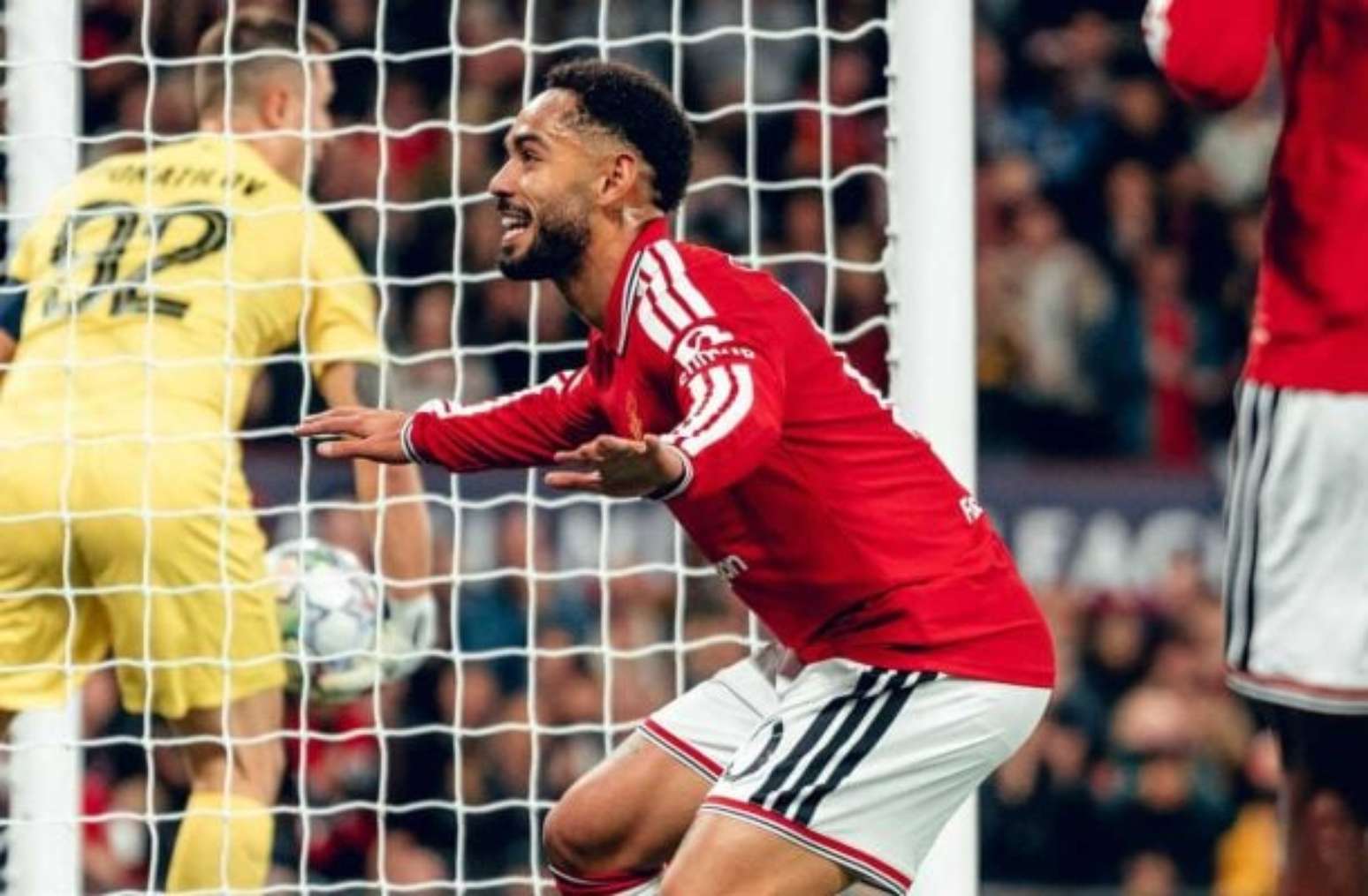 Matheus Cunha teve uma boa atua&ccedil;&atilde;o na goleada do United &ndash;