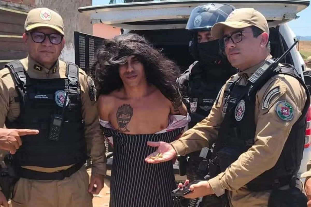 Preso vestido de mulher, homem afirma ter matado 80 pessoas na PB