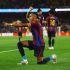 Raphinha está en plan grande con el Barcelona.