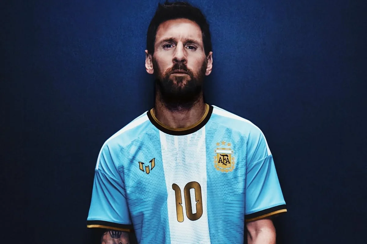 Revelados detalhes da camisa de despedida de Lionel Messi da Argentina