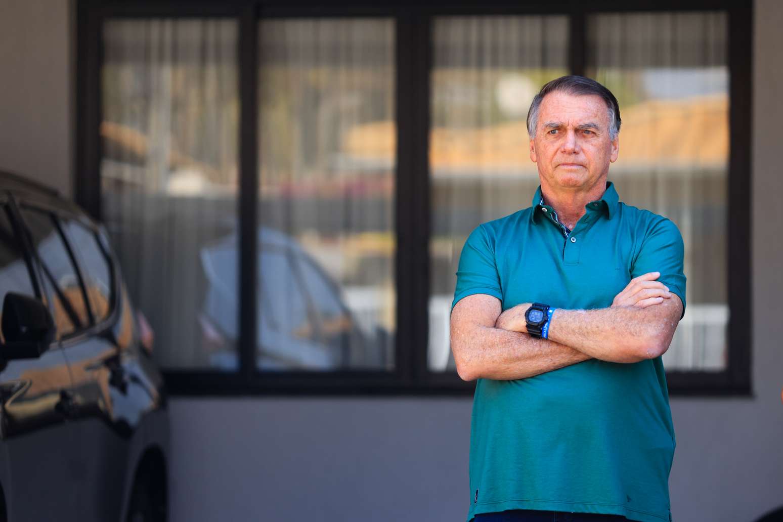 Imagem de arquivo do ex-presidente Jair Bolsonaro