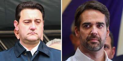 Fora da disputa presidencial, Ratinho e Leite t&ecirc;m dificuldades para fazer sucessor no PR e no RS Foto: Montagem: Daniel Rebello/Ato Press/Estad&atilde;o Conte&uacute;do e Yuri Murakami/F/2.8 News/Estad&atilde;o Conte&uacute;do