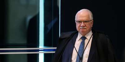 Presidente do Supremo Tribunal Federal, Edson Fachin, durante sess&atilde;o da corte em Bras&iacute;lia, Brasil 2 de setembro de 2026 REUTERS/Adriano Machado Foto: Reuters